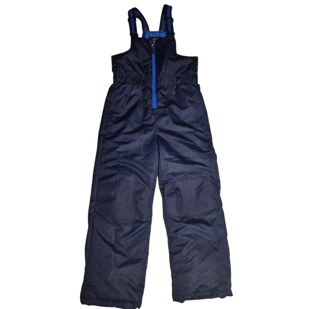 Swiss Tech Kids Snow Bibs Size S 6-7 Navy Blue Insulated Ski‎ Snow Pants